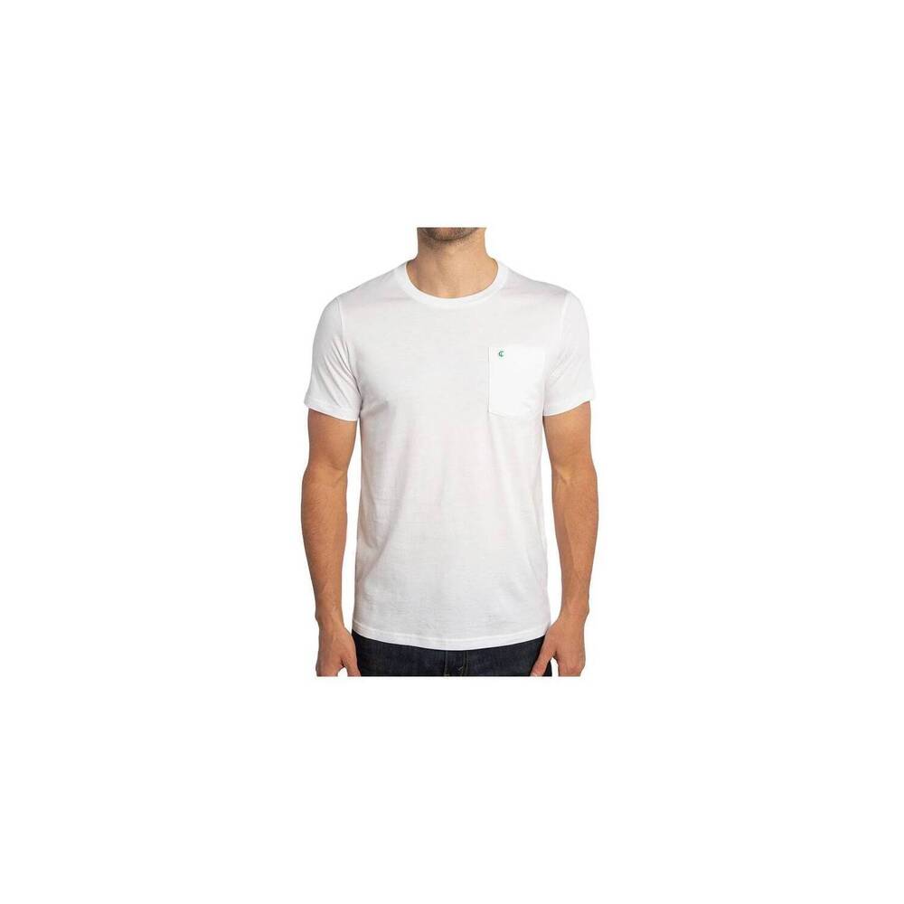 NEW CRIQUET relaxed fit pima tee in white